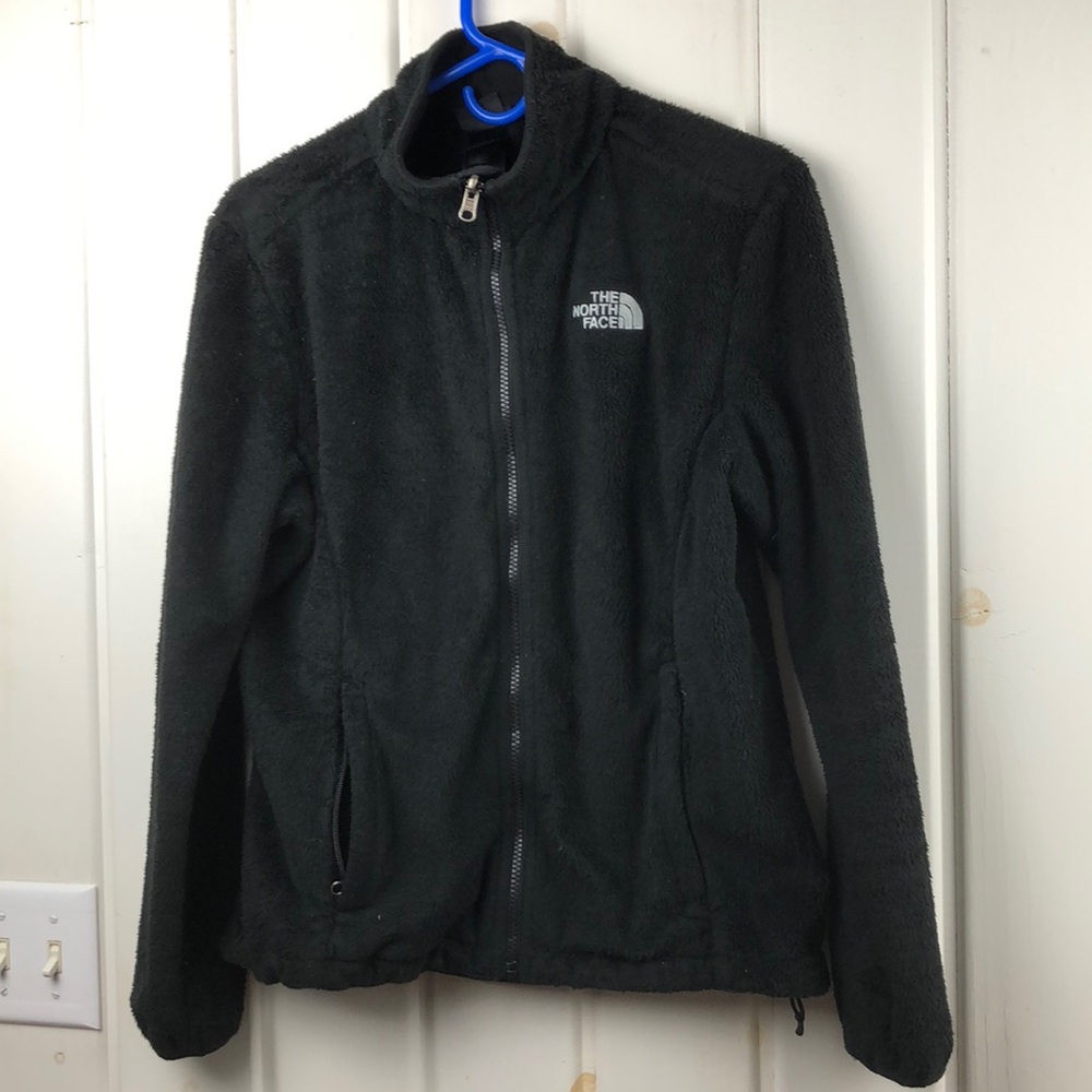 The North Face Black Zip up Fleece Jacket
